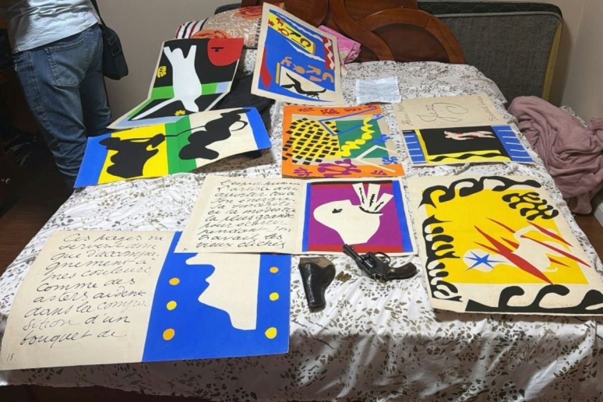 Huit Matisse volés au Brésil retrouvés chez un homme armé