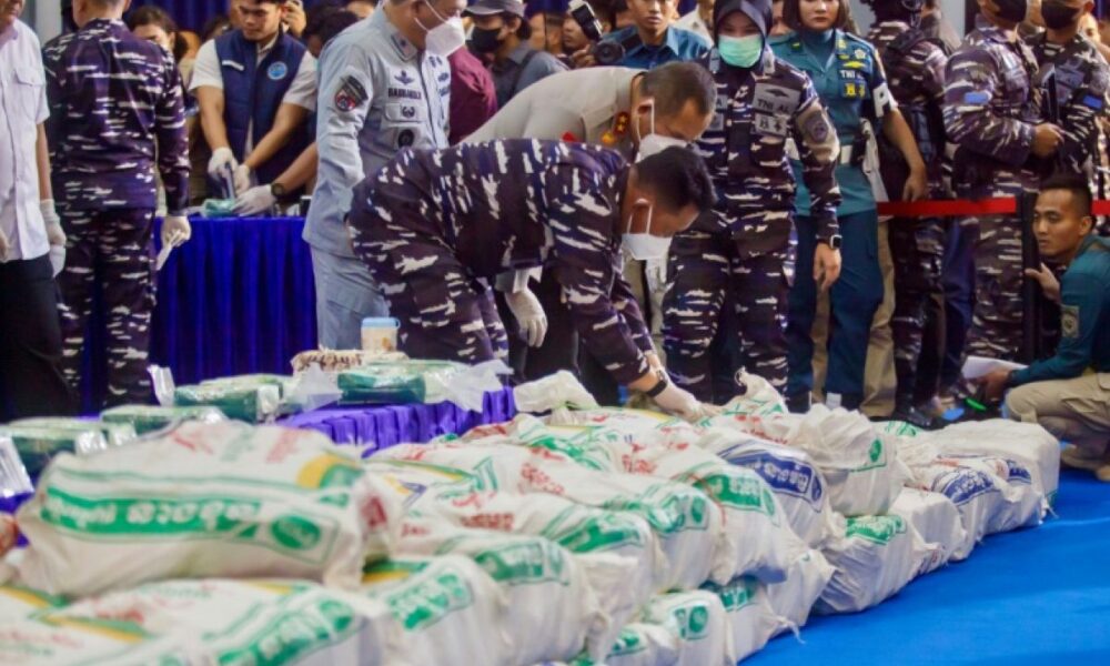 Une centaine de millions d'euros de kétamine saisis en mer par l'Indonésie