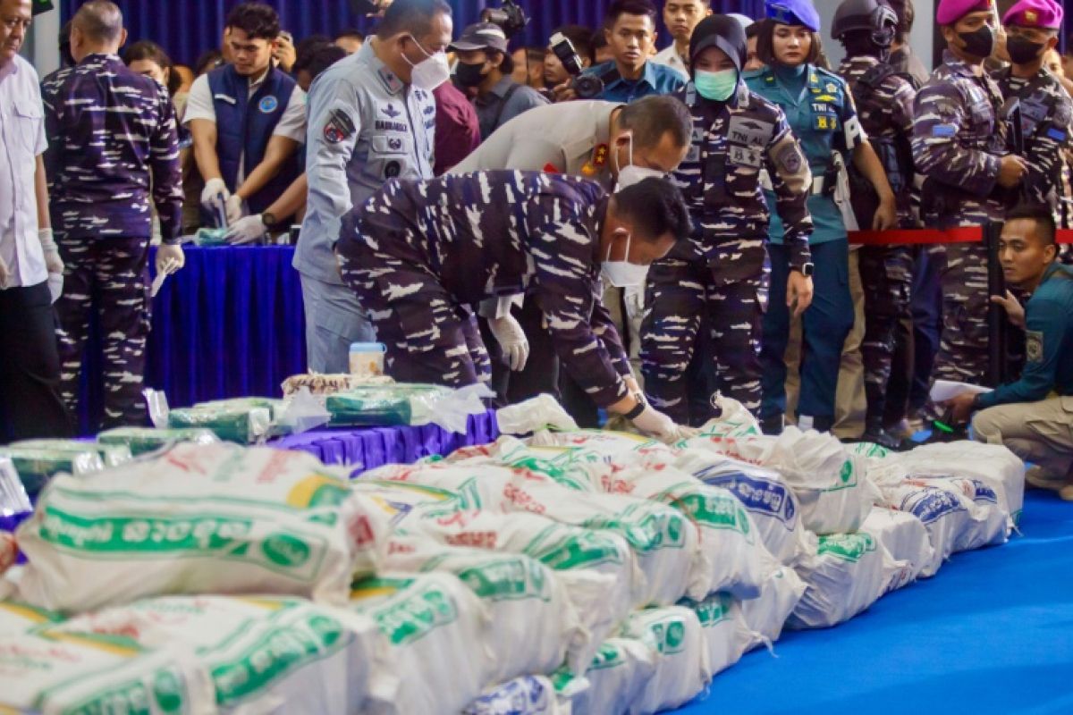 Une centaine de millions d'euros de kétamine saisis en mer par l'Indonésie