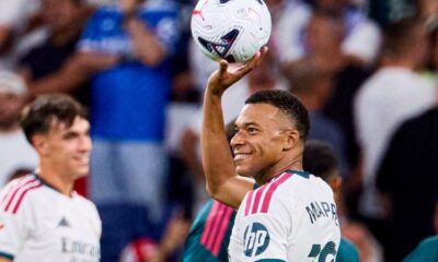 Mbappé signe un triplé de gala et Mourinho le couvre d’éloges