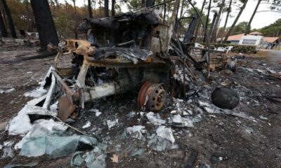 Dans les Landes, un camping vidé en une demi-heure alors que le feu approchait