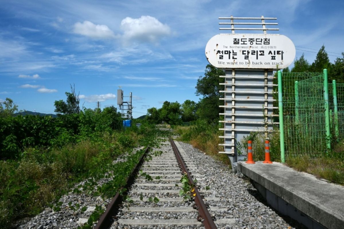 La gare fantôme du bout du rail sud-coréen rêve encore de rejoindre le Nord