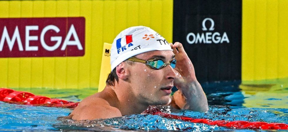 Maxime Grousset frappe encore et monte sur le podium du 100 m papillon