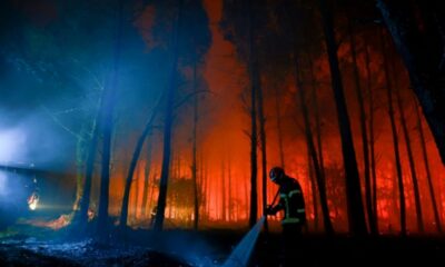 Nouveau brasier dans les Landes, plus de cinq cents personnes évacuées