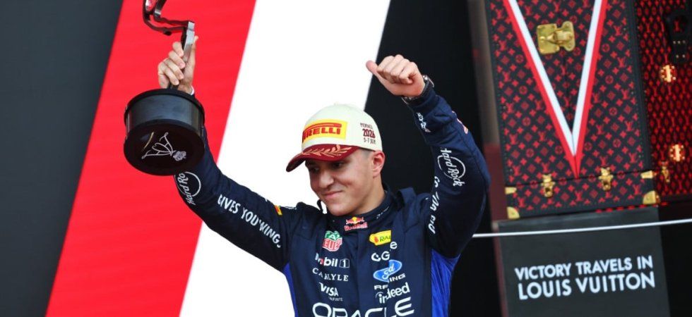 La FIA rend son podium à Isack Hadjar