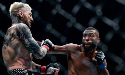 Salahdine Parnasse assomme Dan Hooker dès le premier round pour ses débuts à l'UFC