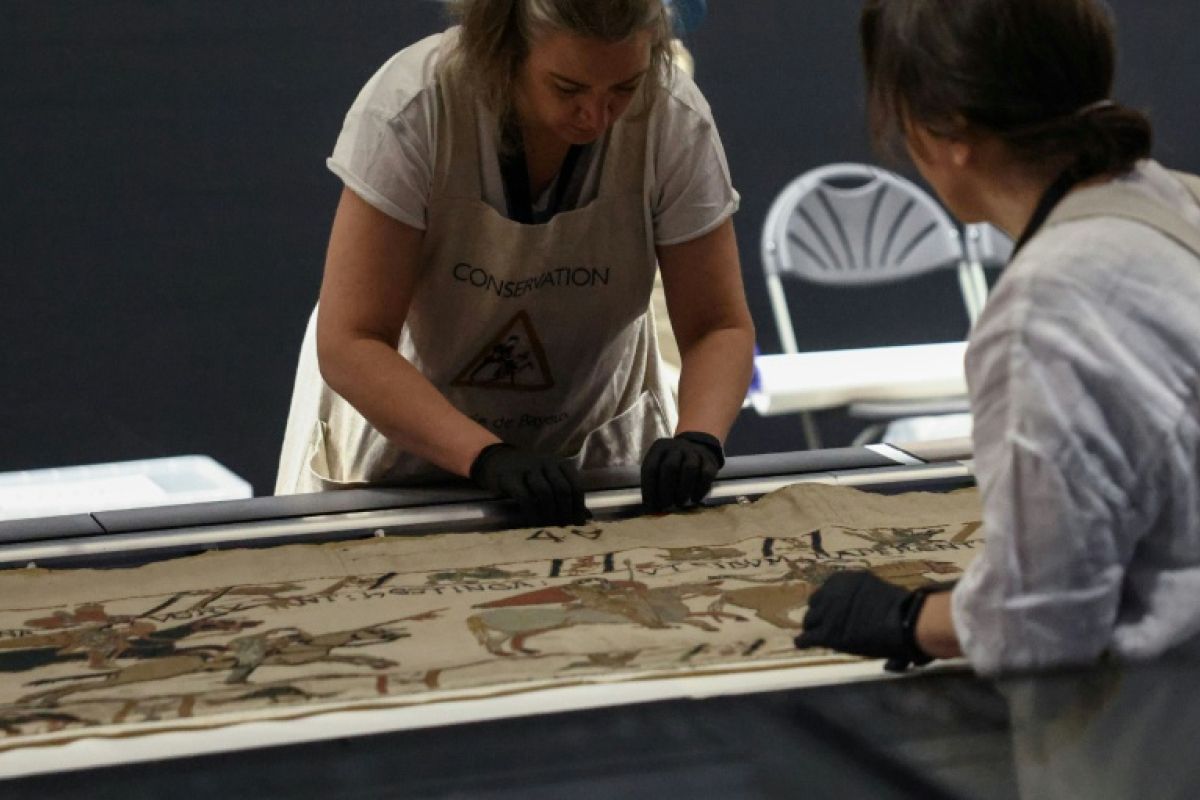 La tapisserie de Bayeux s'installe à Londres pour une exposition hors normes