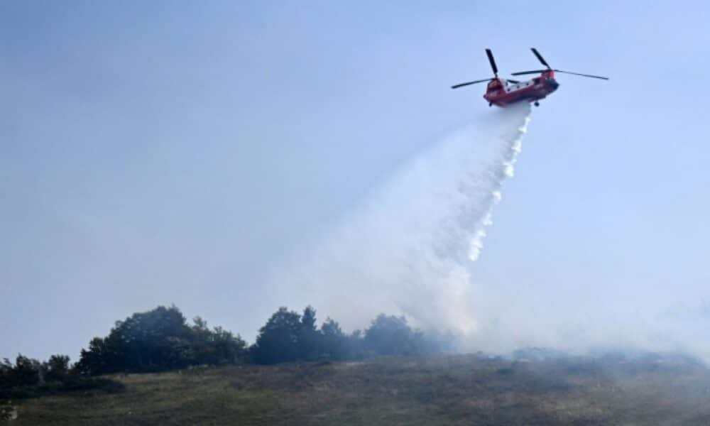 Dans la vallée d'Aspe, les crêtes partent en fumée sur 120 hectares