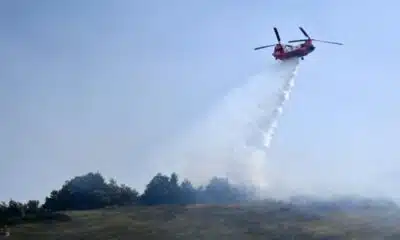 Dans la vallée d'Aspe, les crêtes partent en fumée sur 120 hectares