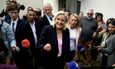 Le Porge, ce village que le feu a vidé et où les candidats défilent