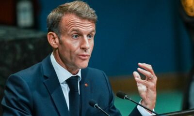Emmanuel Macron reprend le micro, coincé entre carburants et Russie
