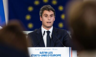 Gabriel Attal veut des États-Unis d'Europe pour muscler le Vieux Continent