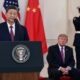 Accueil fastueux à la Maison Blanche pour Xi, qui tend la main à Trump sur l'intelligence artificielle