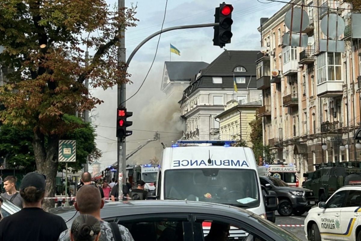 Un drone russe frappe en plein Kiev le QG des services secrets ukrainiens