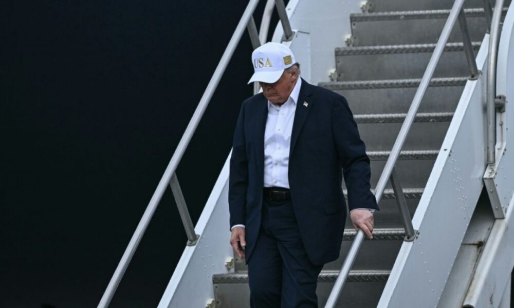 Golf, business et sortie qui fâche, le week-end irlandais de Donald Trump