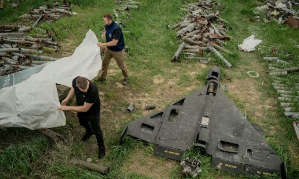 Des drones à réaction sèment le trouble dans le ciel de Kiev