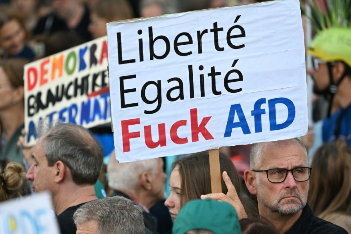Marée humaine en Allemagne contre l'AfD après sa percée dans l'Est