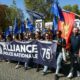 Des milliers de policiers réclament salaires et effectifs dans les rues de Paris