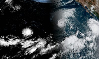 Trois ouragans en même temps dans le Pacifique, un phénomène rare que les scientifiques relient à El Niño