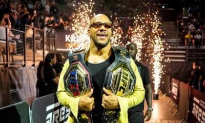 Ciryl Gane devient le premier Français champion des poids lourds de l'UFC