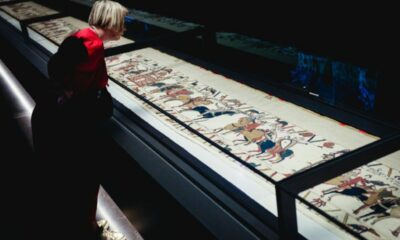 La tapisserie de Bayeux débarque à Londres et affole tout le Royaume-Uni