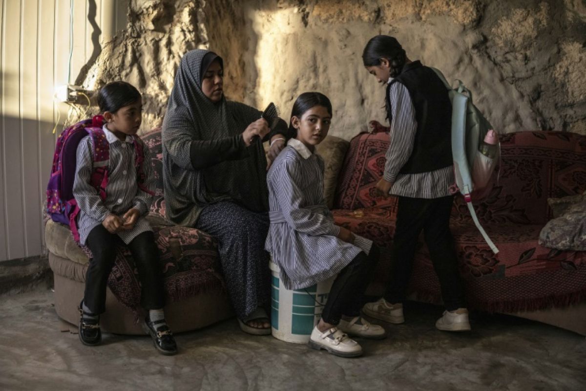 Dans une grotte de Cisjordanie, cette famille palestinienne a reconstruit sa vie après la démolition de sa maison
