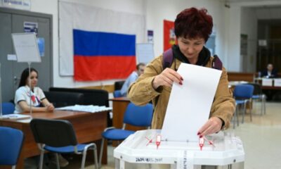 En Russie, un scrutin joué d'avance et des drones dans le ciel de Moscou