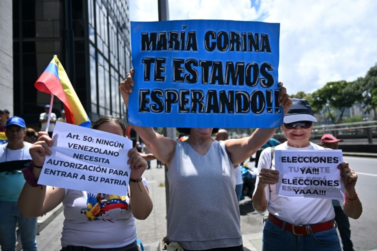 Le Venezuela descend dans la rue pour réclamer le retour de Maria Corina Machado