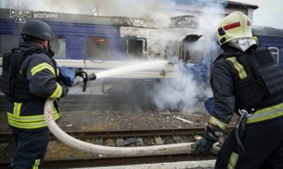 Un drone russe frappe un train de Kiev à Varsovie à deux kilomètres de la Pologne