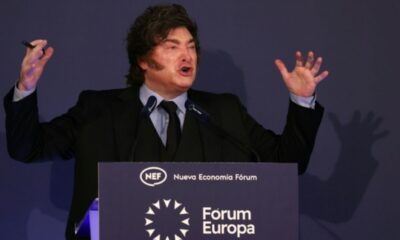 À Madrid, Milei dégaine ses pires insultes contre Sánchez et appelle à balayer les socialistes