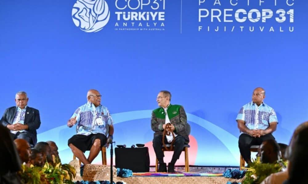 Tuvalu, l'archipel qui s'efface, ouvre ses portes aux dirigeants du Pacifique