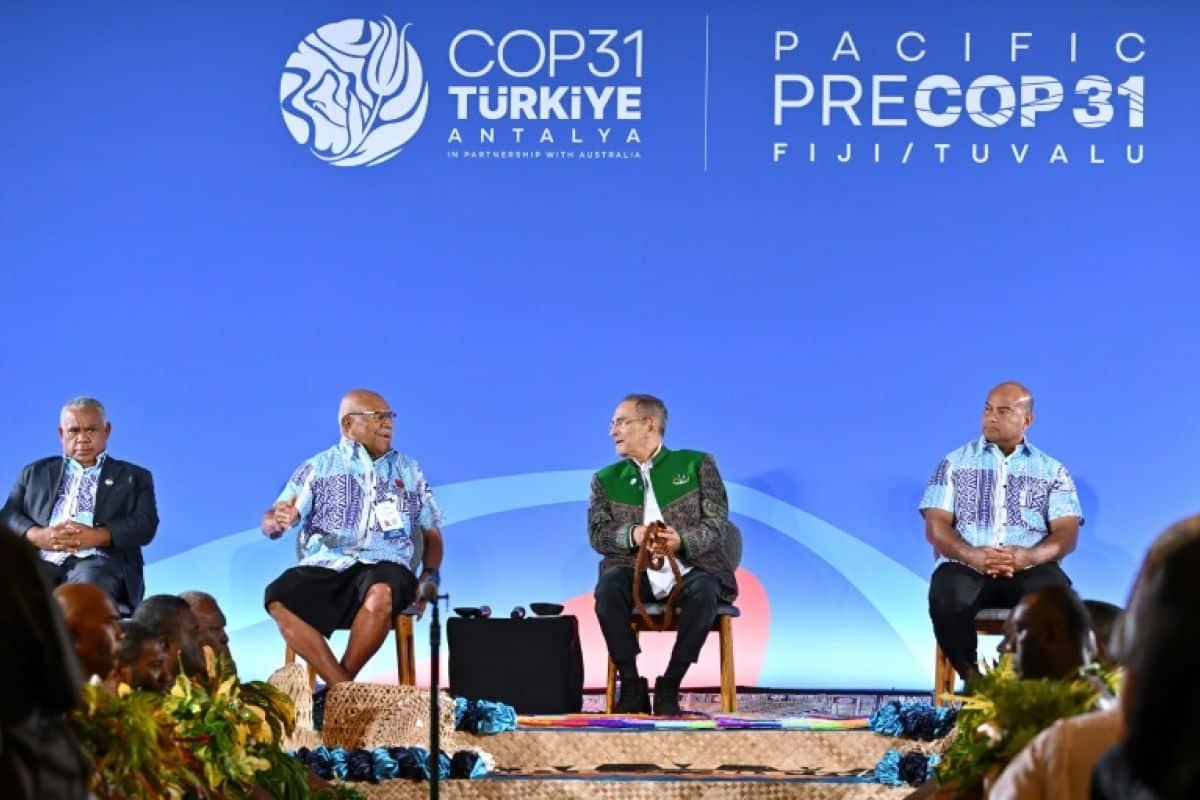 Tuvalu, l'archipel qui s'efface, ouvre ses portes aux dirigeants du Pacifique