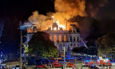 Après l'incendie de la mairie de Limoges, deux suspects interpellés
