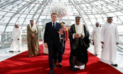 Macron part chercher du pétrole dans le Golfe après des violences