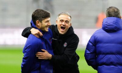 Luis Enrique seul en tête au PSG