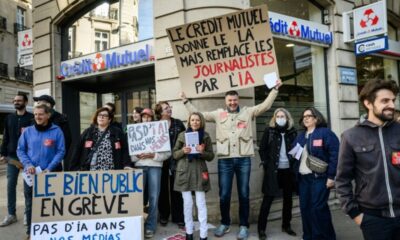 Neuf journaux régionaux à l'arrêt pour défendre leur métier et dire non à l'IA