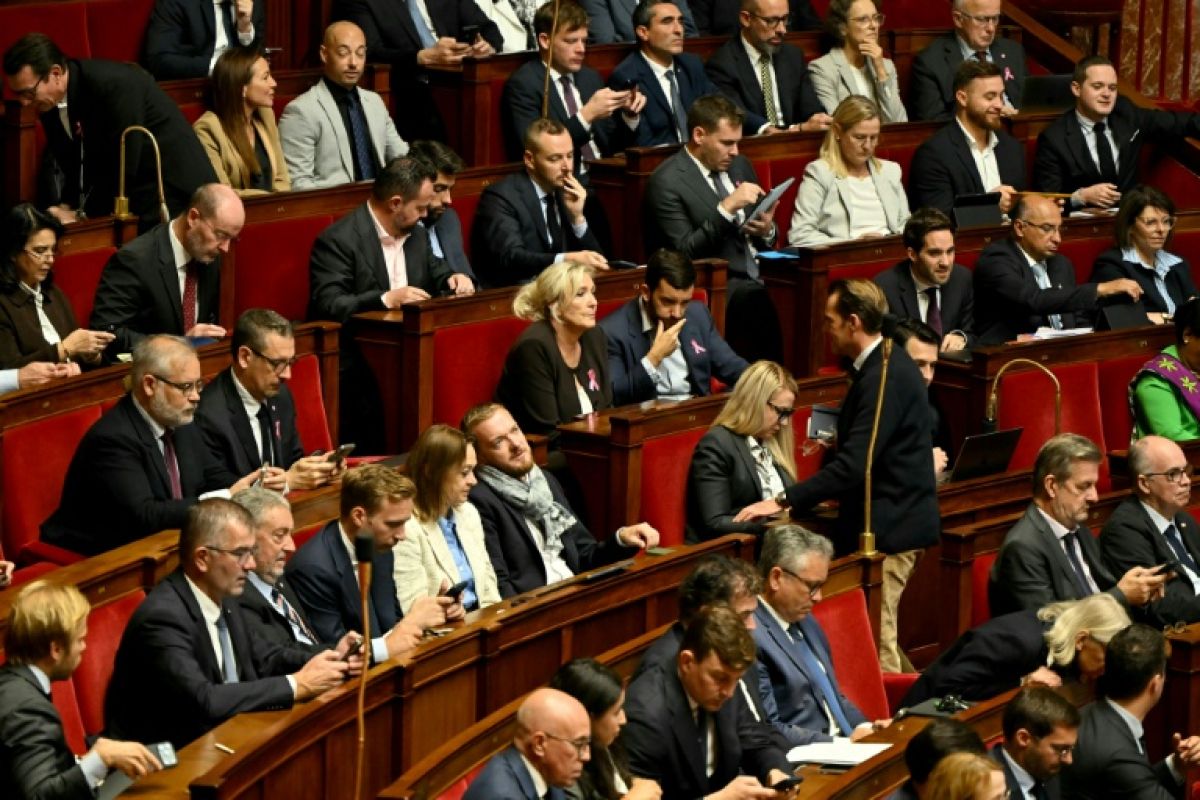 Le Rassemblement national rate sa journée à l'Assemblée, bloqué par la gauche et le centre