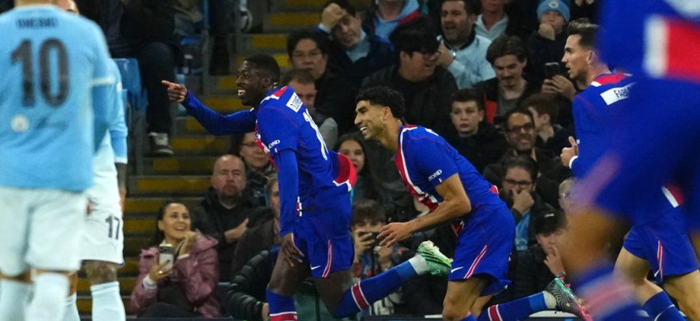 Trois buts d'avance à Manchester, le PSG tient bon et Dembélé s'amuse