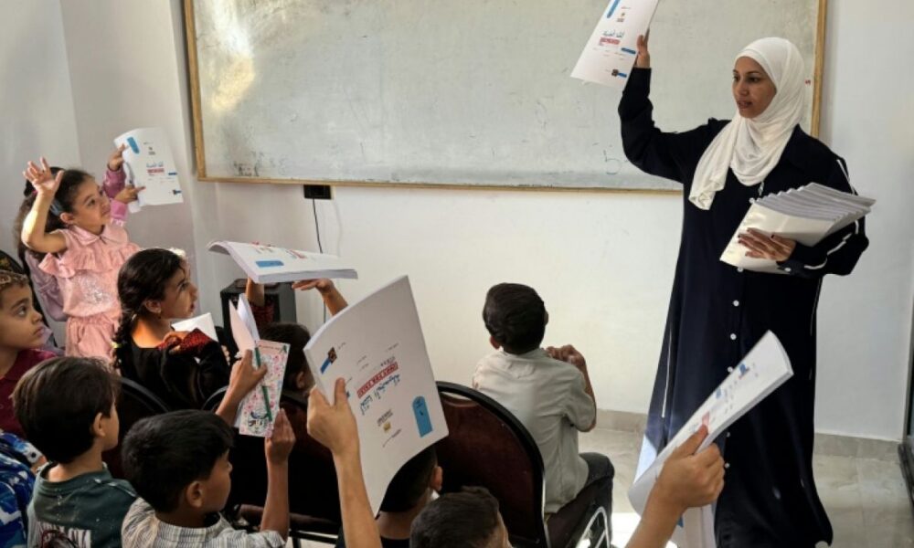 Dans le Sinaï, une école surgie de rien pour les enfants de Gaza