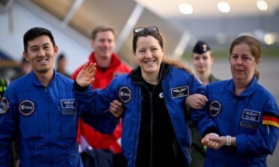 Sophie Adenot retrouve la Terre, en larmes et avec un record européen