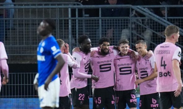 Rennes déroule contre Strasbourg et s'offre la tête de la Ligue 1