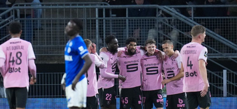 Rennes déroule contre Strasbourg et s'offre la tête de la Ligue 1