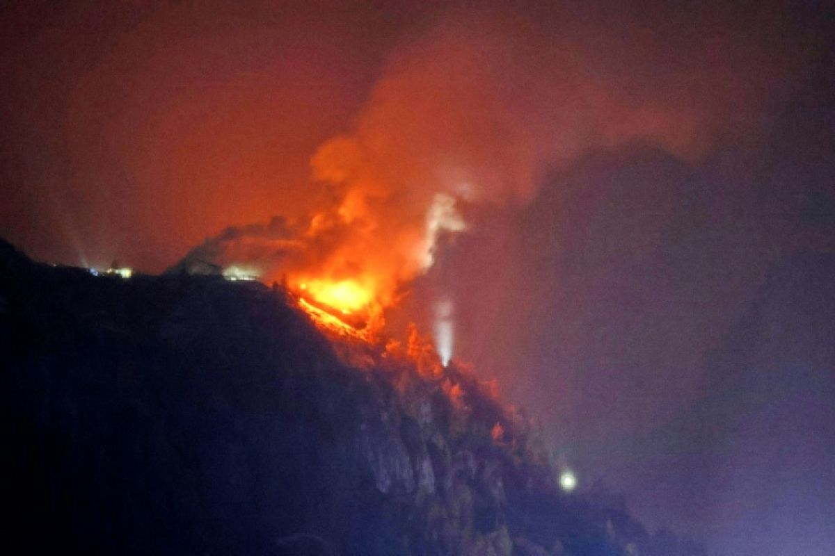 Le Nid d’Aigle en flammes et un suspect en garde à vue