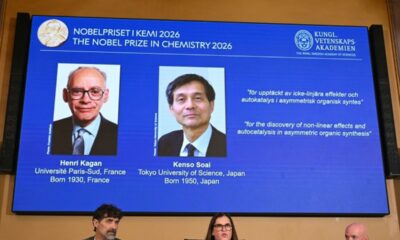 Le Nobel de chimie distingue les déchiffreurs des molécules en miroir