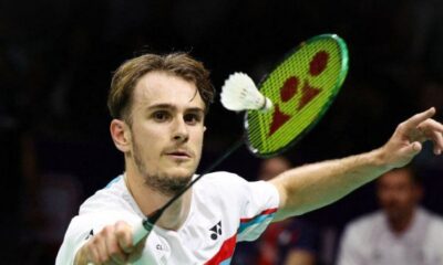 Alex Lanier dompte le Danemark chez lui et entre dans l'histoire du badminton français