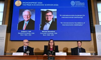 Le Nobel d'économie récompense deux Américains qui ont appris à dompter les cycles
