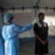 À Bangui, la peur d'Ebola se lave les mains au bord de l'Oubangui