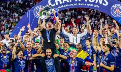 Le PSG encore couronné meilleur club de l'année