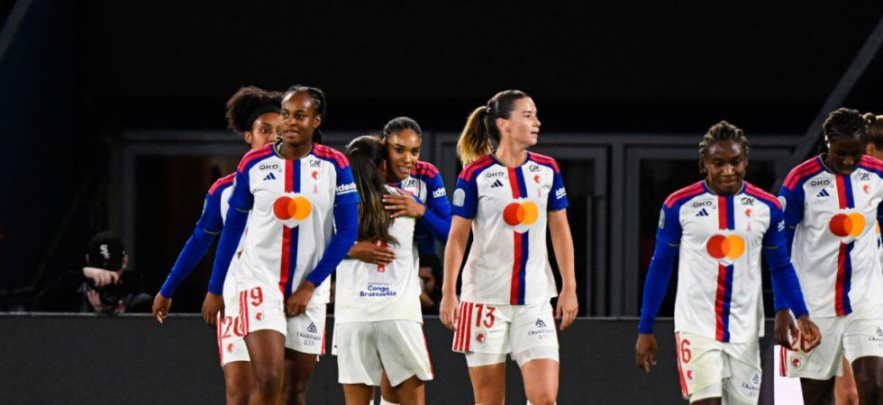 Lyon écrase le PSG et s'installe seule en tête