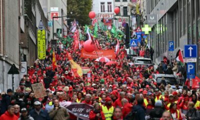 Bruxelles descend dans la rue contre la rigueur budgétaire